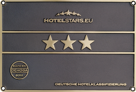 3-Sterne Hotelklassifizierung für Linde Post
