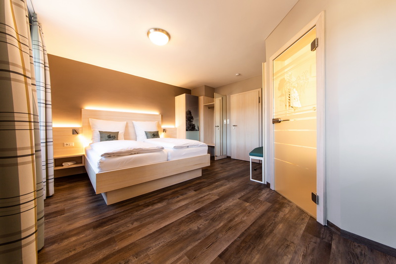 Stilvolles Hotelzimmer im Linde Post Hotel